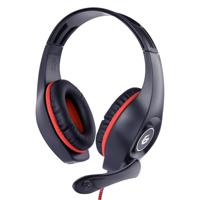 Gembird   Gaming headset with volume control   GHS-05-R   Built-in microphone   Red/Black   3.5 mm 4-pin   Wired   Over-Ear GHS-05-R
